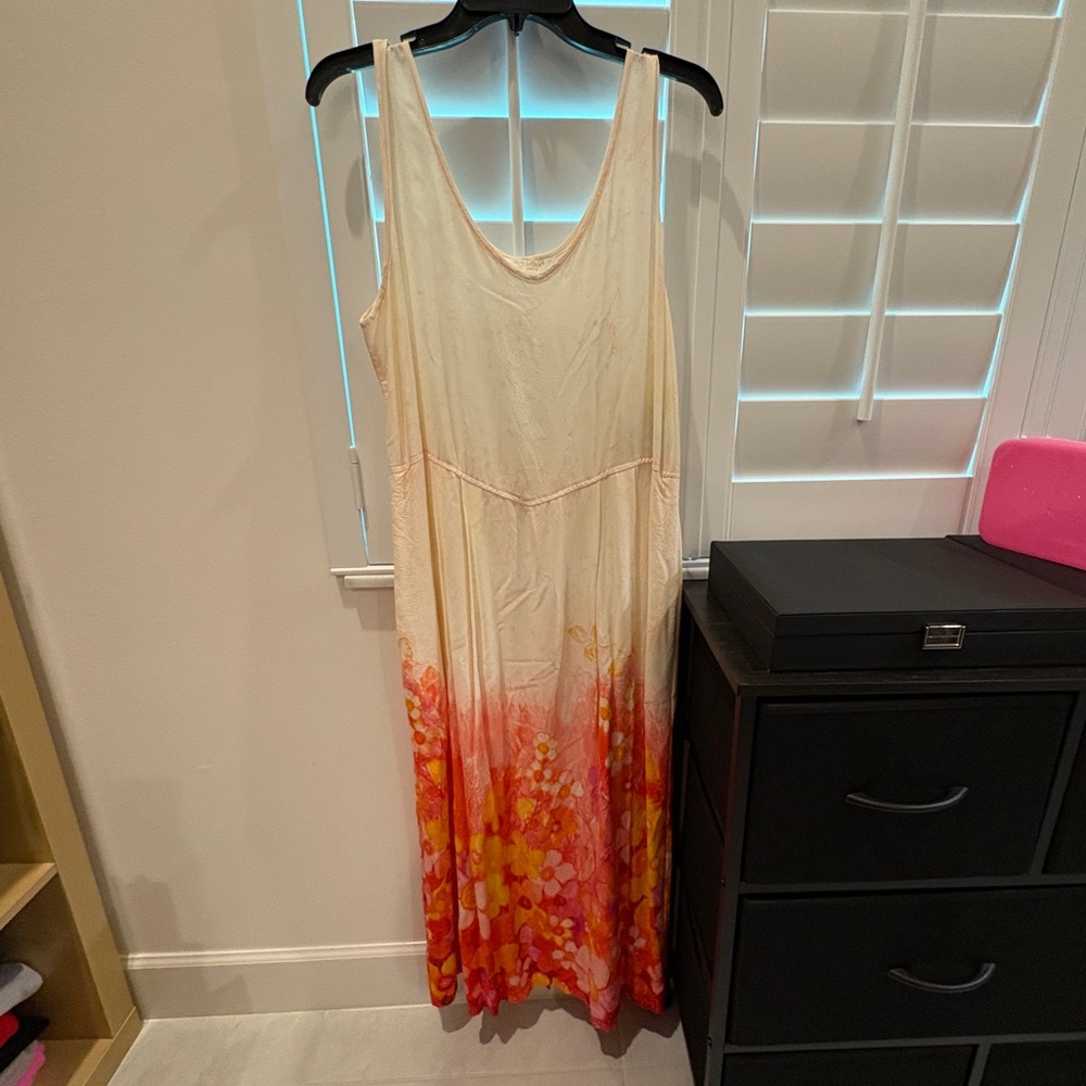 NWT Jams World 50 Years Sundaisy Pink Maxi Dress Size L
